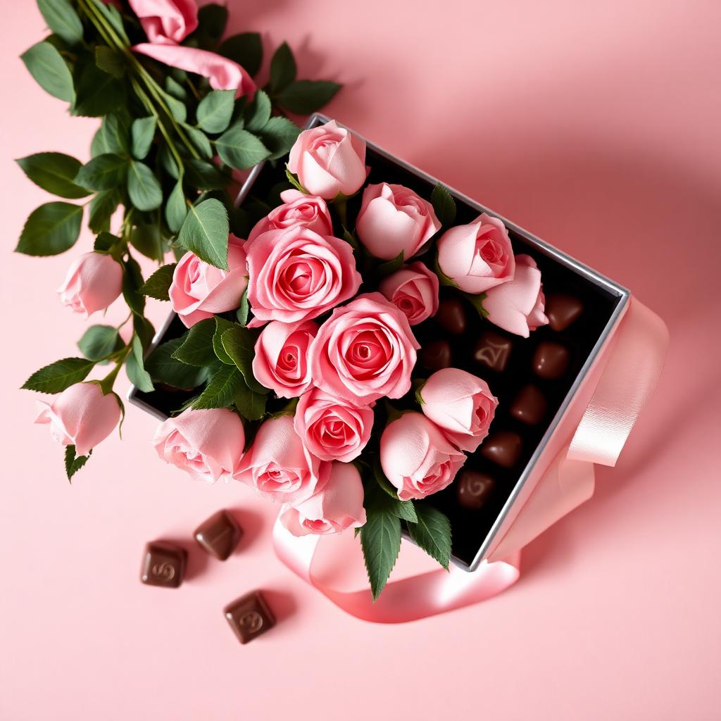 Roses & chocolates box